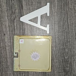 Baby Boom wooden decor letters. Letter A